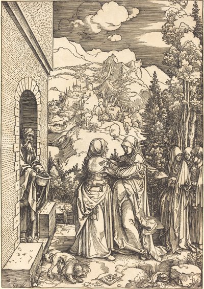 Die Heimsuchung von Albrecht Dürer