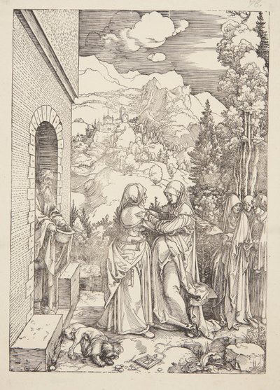Die Heimsuchung von Albrecht Dürer
