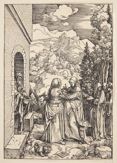 Die Heimsuchung von Albrecht Dürer