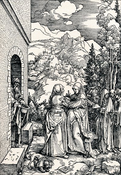 Die Heimsuchung, 1506 1906 von Albrecht Dürer