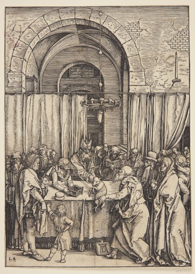 Die Ablehnung von Joachims Opfer von Albrecht Dürer