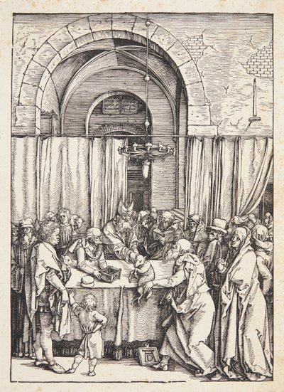 Die Ablehnung von Joachims Opfergabe von Albrecht Dürer