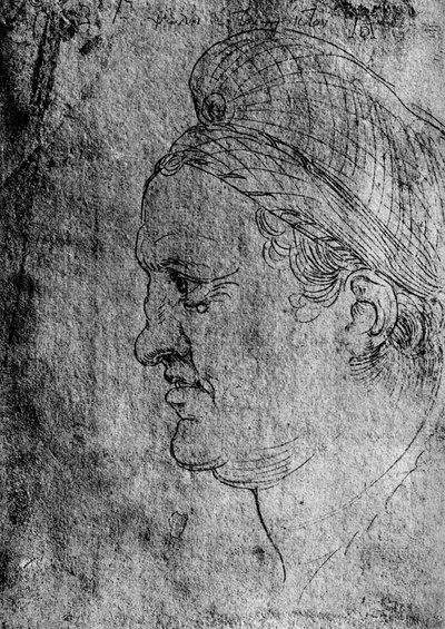 Willibald Pirckheimer, 1503, 1936 von Albrecht Dürer