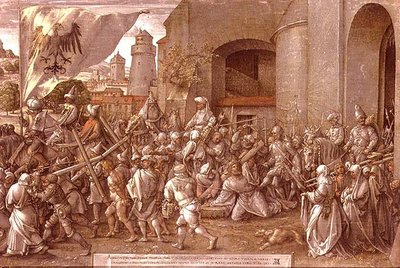 Der Weg nach Golgatha von Albrecht Dürer