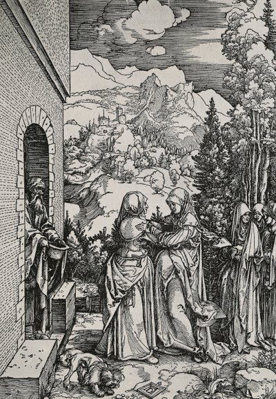 Die Heimsuchung von Albrecht Dürer