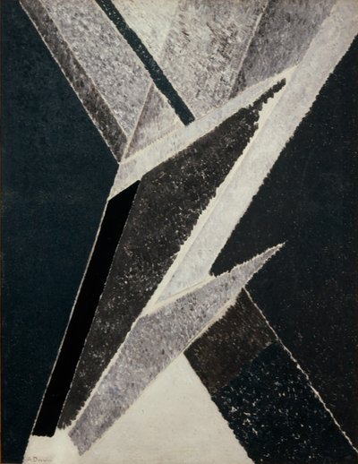 Malerische Komposition, 1921 von Aleksandr Davidovic Drevin