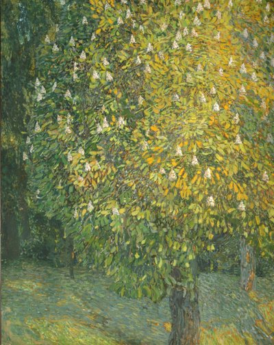 Blühender Kastanienbaum von Aleksandr Jakovlevic Golovin