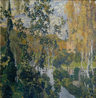 Landschaft von Aleksandr Jakovlevic Golovin