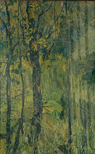 Sumpfwald, 1917 von Aleksandr Jakovlevic Golovin