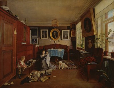 Innenraum, 1879 von Aleksei Alekseevich Bobrov