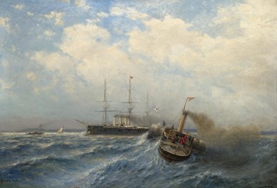 Pilot an Bord von Aleksei Petrovich Bogolyubov