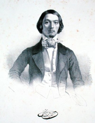 Adolfo Fumagalli (1828-56) von Alessandro Focosi