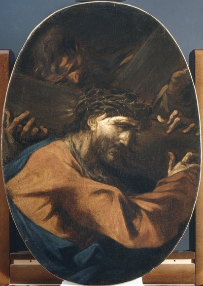 Christus trägt das Kreuz von Alessandro Magnasco