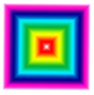 Geometrische Lichter #3 von Alex Caminker