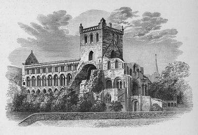 Von Südosten, Jedburgh Abbey, ca. 1880, 1897 von Alexander Francis Lydon