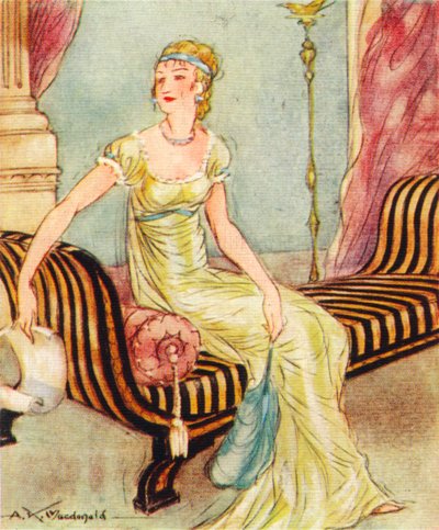 Madame Recamier, 1777-1849, 1937 von Alexander K. MacDonald