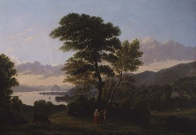 Dumbarton Rock von Alexander Nasmyth