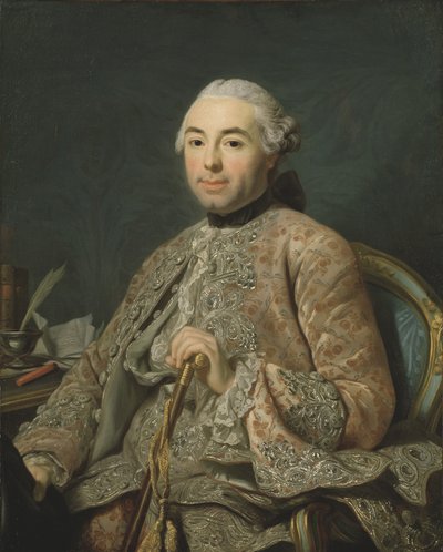 Baron de Neubourg-Cromière, ca. 1756 von Alexander Roslin