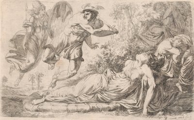 Perseus und die schlafende Medusa von Alexander Runciman