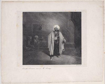 Stehender Türke, 1831 von Alexandre Gabriel Decamps