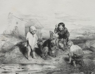 Der entscheidende Wurf von Alexandre Gabriel Decamps