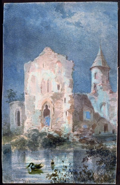 Landschaft von Eygue, 1833 von Alexandre Pouchkine