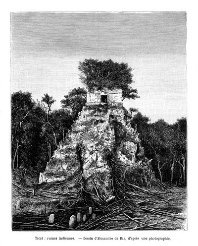 Maya-Ruinen, Tikal, Guatemala von Alexandre de Bar