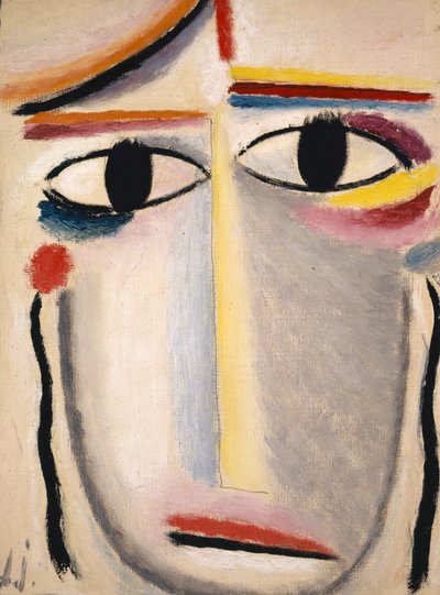 Weiblicher Kopf von Alexej von Jawlensky