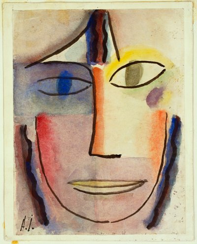 Kopf, 1920 von Alexej von Jawlensky