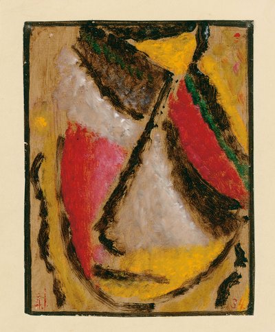 Meditation, 1934 von Alexej von Jawlensky