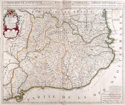 Katalonien, Spanien von Alexis Hubert Jaillot