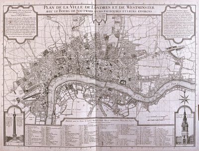 London und Westminster - England - von A von Alexis Hubert Jaillot