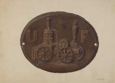 Feuermarke von Alf Bruseth