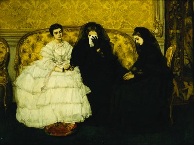 Der Trost von Alfred Emile Stevens