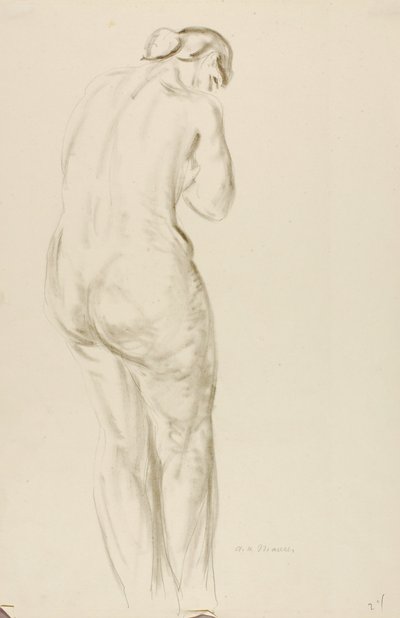 Stehender Akt von Alfred H. Maurer