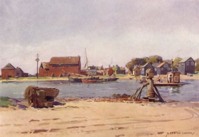 Walberswick Fähre, Suffolk von Alfred Heaton Cooper