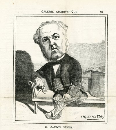 Illustration in Le Charivari von Alfred Le Petit