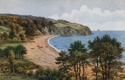 Blackpool Sands, Süd-Devon (Farblithografie) von Alfred Robert Quinton