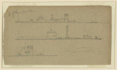 Monitore von Alfred Rudolph Waud