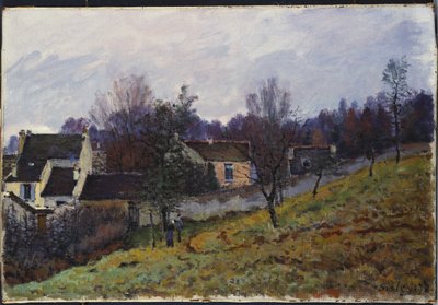 Herbst in Louveciennes, 1873 von Alfred Sisley