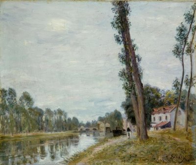 Flusslandschaft von Alfred Sisley