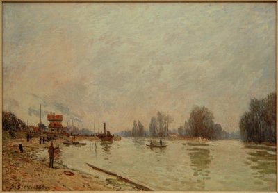 Die Seine bei Suresnes von Alfred Sisley