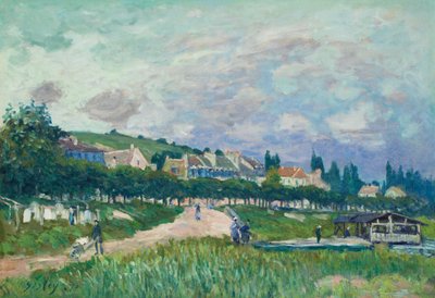 Le lavoir (Das Waschhaus) von Alfred Sisley