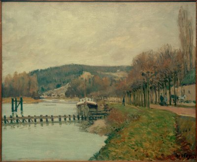 Les Coteaux de Bougival von Alfred Sisley