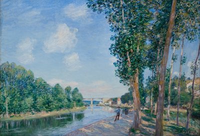 Saint-Mammès. Juni-Sonnenschein, 1892 von Alfred Sisley