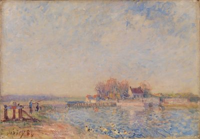 Saint Mammès–Loing-Kanal von Alfred Sisley