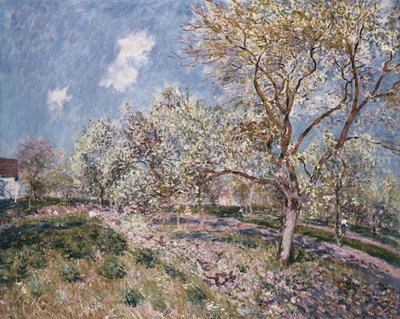 Frühling in Veneux, 1880 von Alfred Sisley