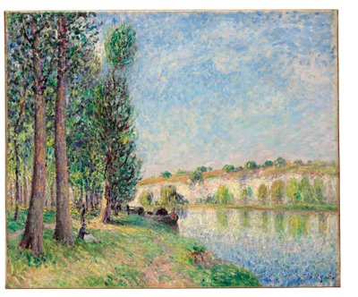 Der Loing bei Moret, 1885 von Alfred Sisley