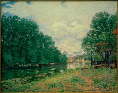 Tournant du Loing von Alfred Sisley