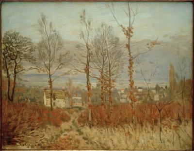 Vue de Louveciennes en automne von Alfred Sisley